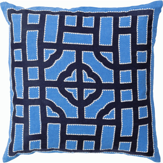 001 SI-2097941,SI-2097942,SI-2097943 | Primary Silo | Chinese Gate Pillow - 33745 by Surya. Made from unique in a modern style.