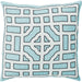 Chinese Gate Pillow - 33745 by Surya. Made from unique in a modern style.
