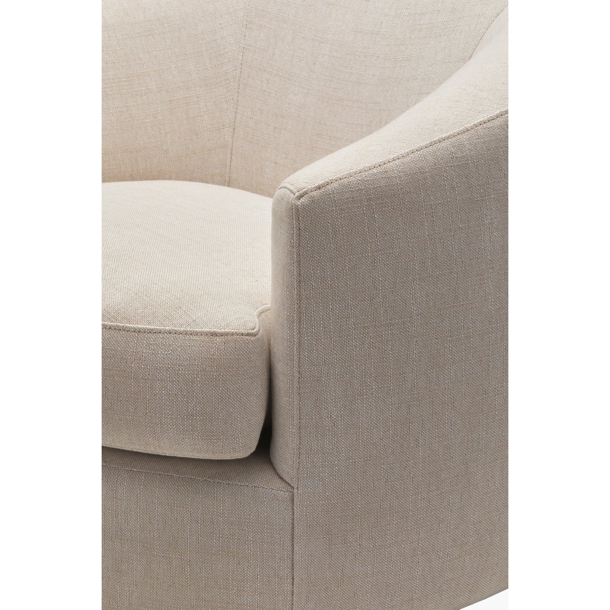Lindley Accent Chairs 539509 by Surya in light beige. Made from hemp, polyester, iron, polyurethane foam, dacron in a transitional style.