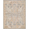 Medium Gray, Denim, Off-White, Ivory, Brown / 2'7" x 7'3"