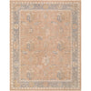 Brown, Medium Gray, Denim, Off-White, Ivory / 2'7" x 7'3"