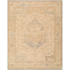 Denim, Medium Gray, Ivory, Brown, Light Brown, Pale Blue / 2'7" x 7'3"
