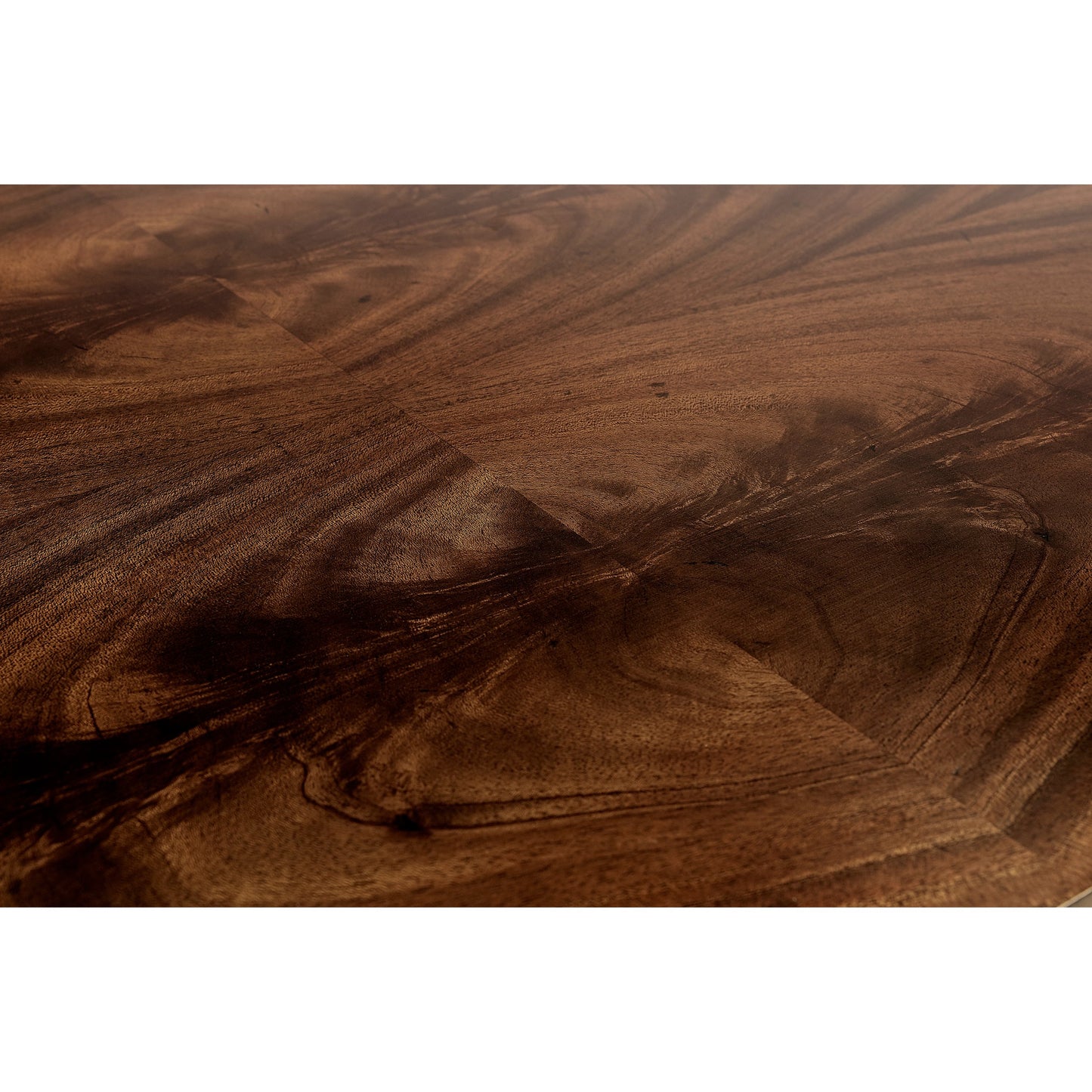 011 SR-846122 | Closeup | Buckingham Serpentine Mahogany Credenza by Jonathan Charles in brown and medium antique mahogany. Made from acacia in a traditional style.