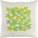 Little Flower Pillow - 30341 by Surya. Made from 55% linen, 45% cotton in a modern style.