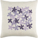 Little Flower Pillow - 30341 by Surya. Made from 55% linen, 45% cotton in a modern style.