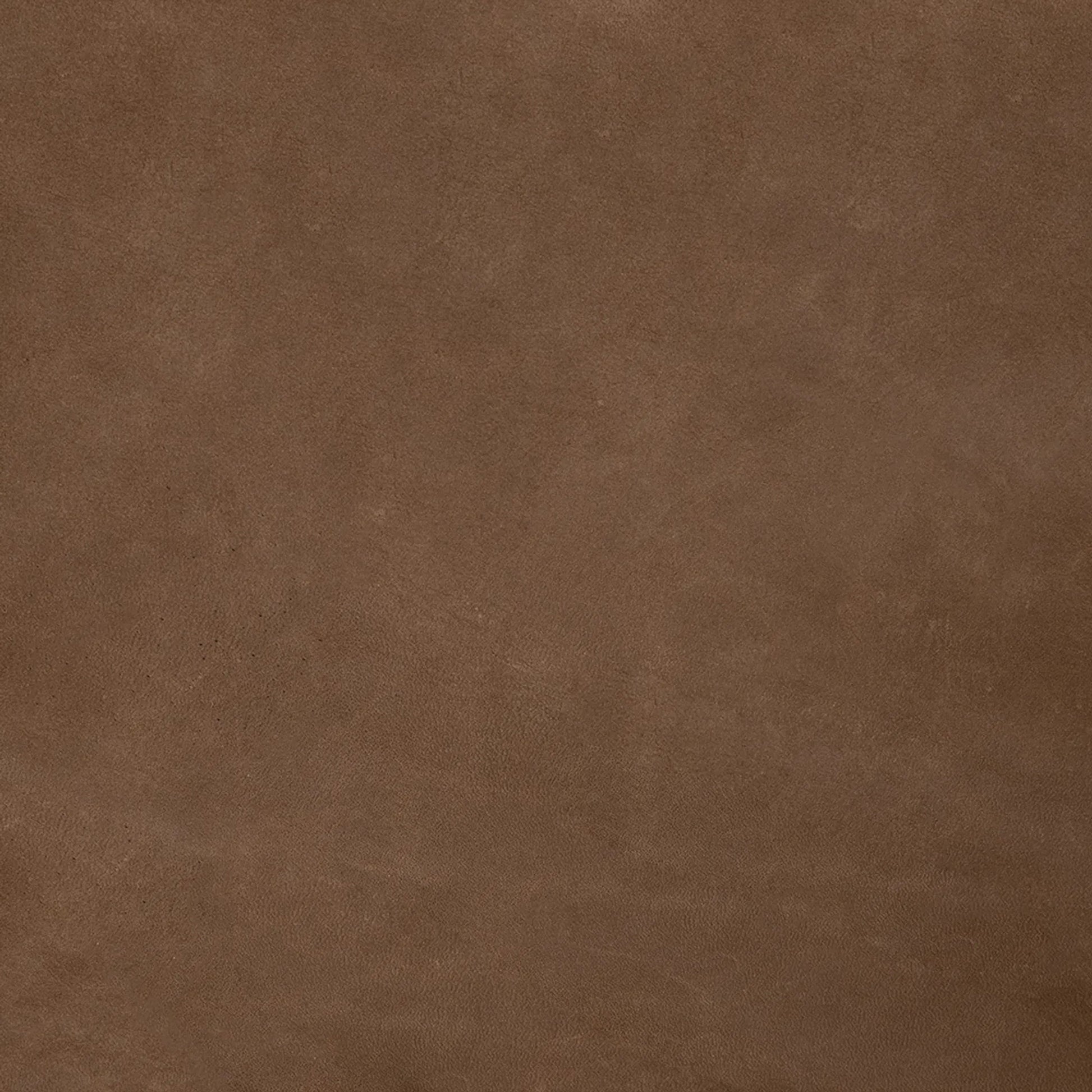 Plato Sofa by Noir in orris brown. Made from leather in a traditional style.