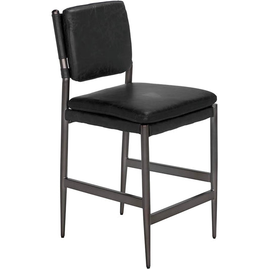 Wooster Counter Chair by Noir. Made from unique in a unique style.