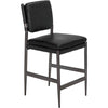 Steel Gray Powder Coat, Ebony Black