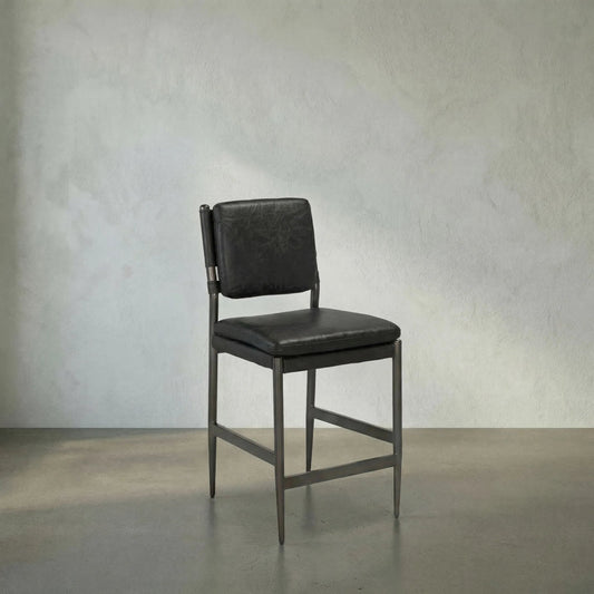 Wooster Counter Chair by Noir. Made from unique in a traditional style.
