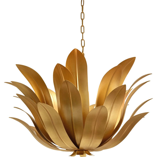 Leander Leaf Blossom Chandelier by Worlds Away. Made from unique in a unique style.