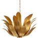 Leander Leaf Blossom Chandelier by Worlds Away. Made from unique in a unique style.