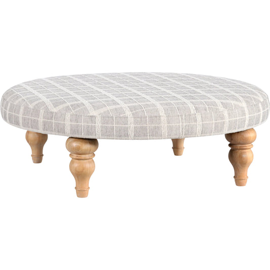 Leia Ottoman by Surya in painted. Made from polyester, rubber wood, high density polyurathane foam in a unique style.