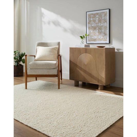 Leman 538150 Rug by Livabliss in ivory, cream, off-white. Made from wool in a unique style.