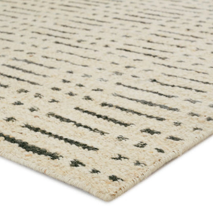 Leona LEO01 Rug by Jaipur Living in tan, gray. Made from 100% wool in a unique style.