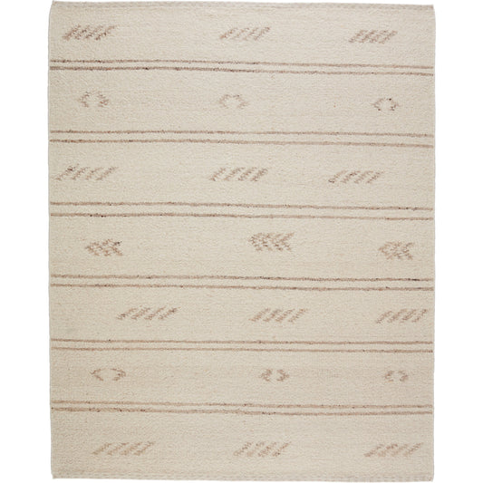 001 SI-2062354,SI-2062355,SI-2062356 | Primary Silo | Leona Essek Rug by Jaipur Living in cream, light brown. Made from 100% wool in a unique style.