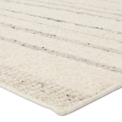 Leona LEO09 Rug by Jaipur Living in cream, grey. Made from 100% wool in a unique style.