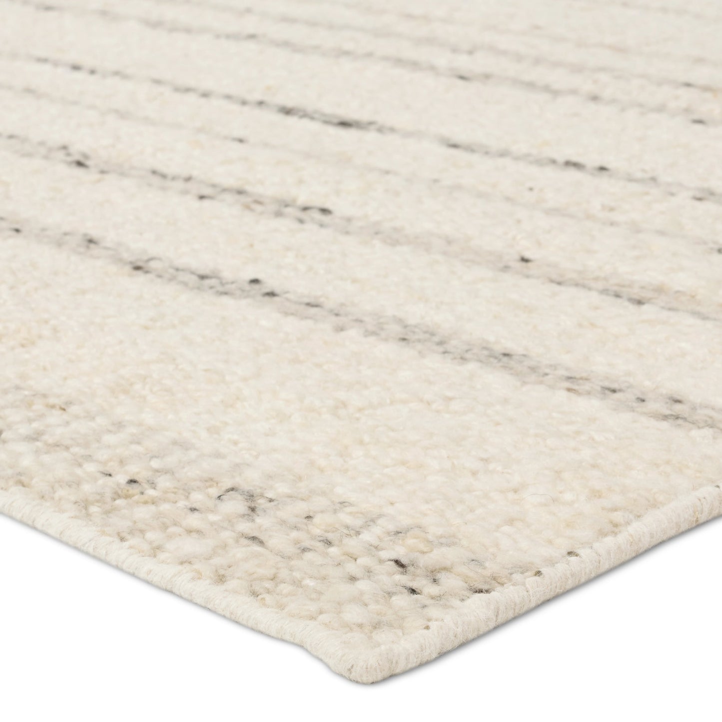 002 SI-2123611,SI-2123612,SI-2123613,SI-2123614 | Closeup | Leona Rya Rug by Jaipur Living in cream, grey. Made from 100% wool in a unique style.