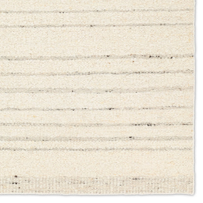 Leona LEO09 Rug by Jaipur Living in cream, grey. Made from 100% wool in a unique style.