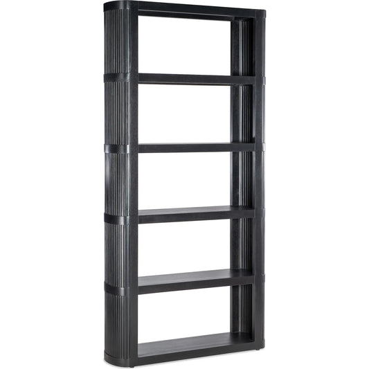 Eden Bookcase by Hooker Furniture in black. Made from unique in a unique style.