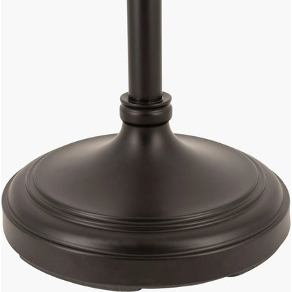 Letty Lamp - 25181 by Surya in translucent, black, metallic silver, white, brown and painted. Made from polyester, metal in a modern style.