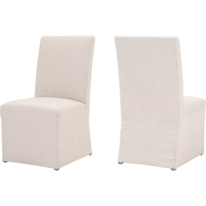 Levi Slipcover Dining Chair (Set of 2) by Essentials For Living. Made from unique in a transitional style.