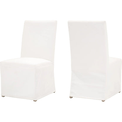 Levi Slipcover Dining Chair (Set of 2) by Essentials For Living. Made from unique in a transitional style.