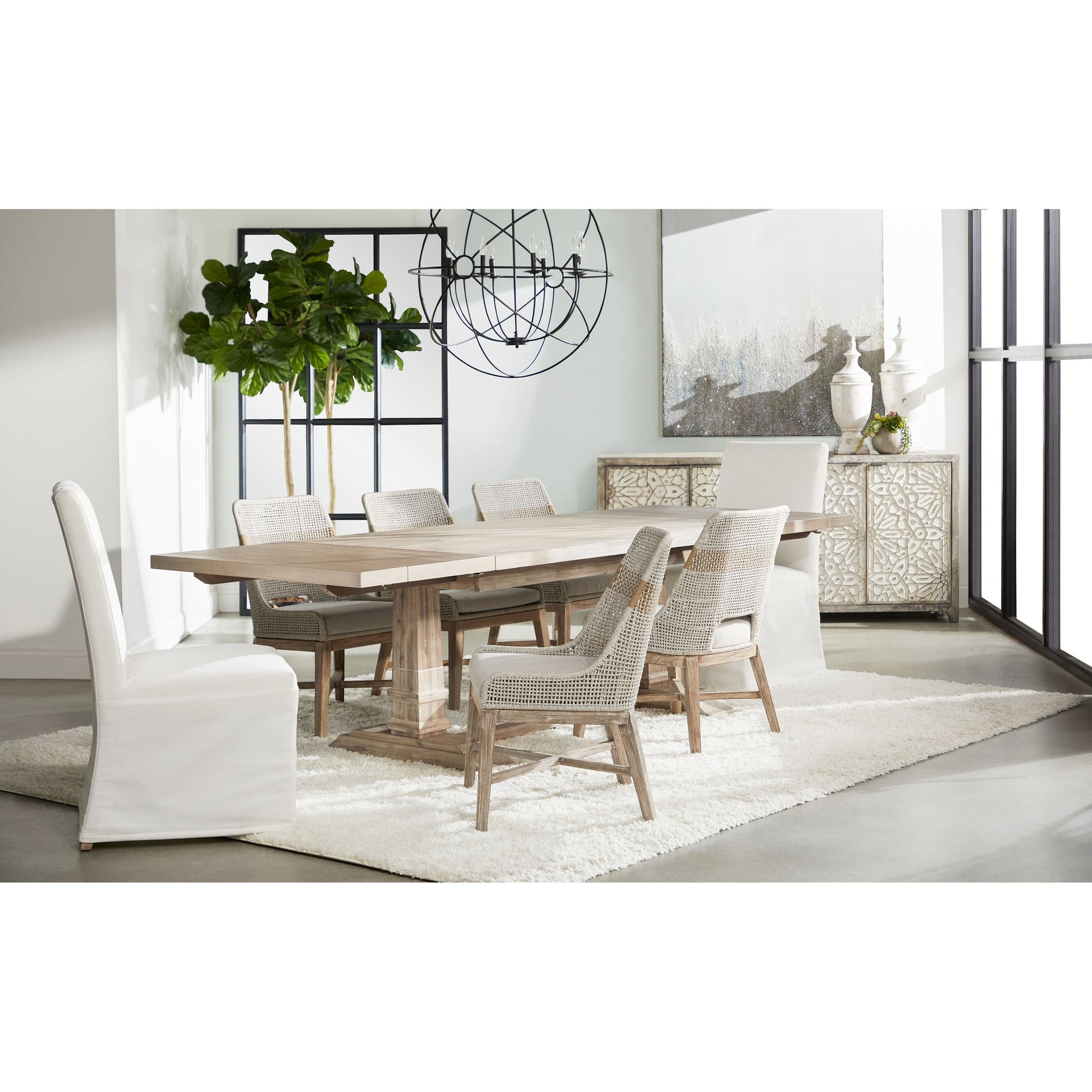 Levi Slipcover Dining Chair (Set of 2) by Essentials For Living. Made from unique in a transitional style.