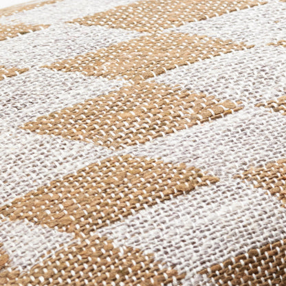 Lewis Pillow - 12951 by Surya in medium brown, light gray. Made from 80% viscose, 20% modal, 100% cotton in a eclectic & global style.