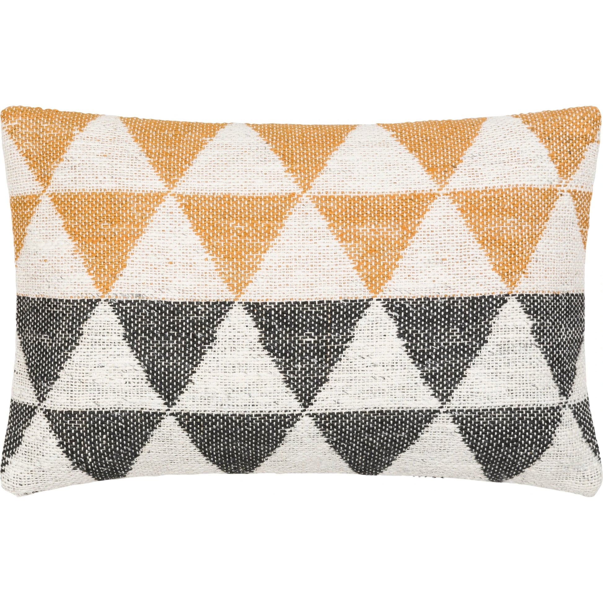 Lewis Pillow - 13073 by Surya in charcoal, cream. Made from 80% viscose, 20% modal, 100% cotton in a eclectic & global style.