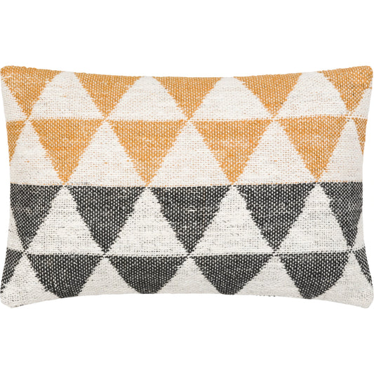 001 SI-1885064,SI-1885065 | Additional Silo | Lewis Pillow - 13073 by Surya in charcoal, cream. Made from 80% viscose, 20% modal, 100% cotton in a eclectic & global style.