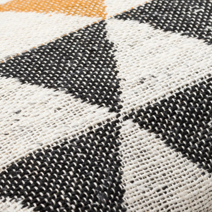 Lewis Pillow - 13073 by Surya in charcoal, cream. Made from 80% viscose, 20% modal, 100% cotton in a eclectic & global style.