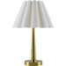 Leynar Accent Table Lamp by Livabliss. Made from iron, linen, polystyrene in a modern style.