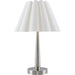 Leynar Accent Table Lamp by Livabliss. Made from iron, linen, polystyrene in a modern style.