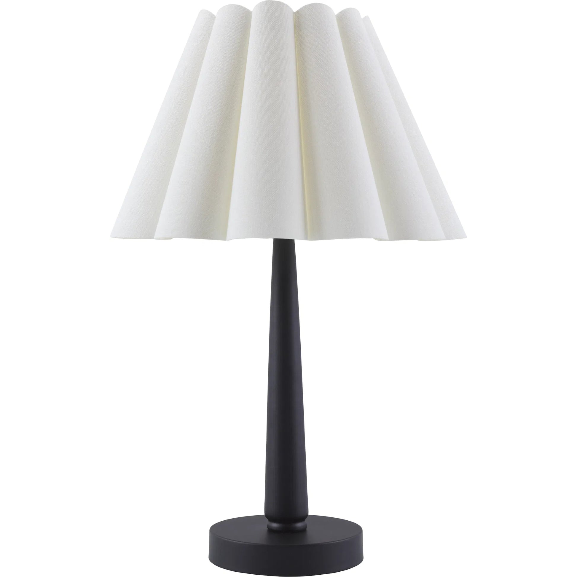 Leynar Accent Table Lamp by Livabliss. Made from iron, linen, polystyrene in a modern style.