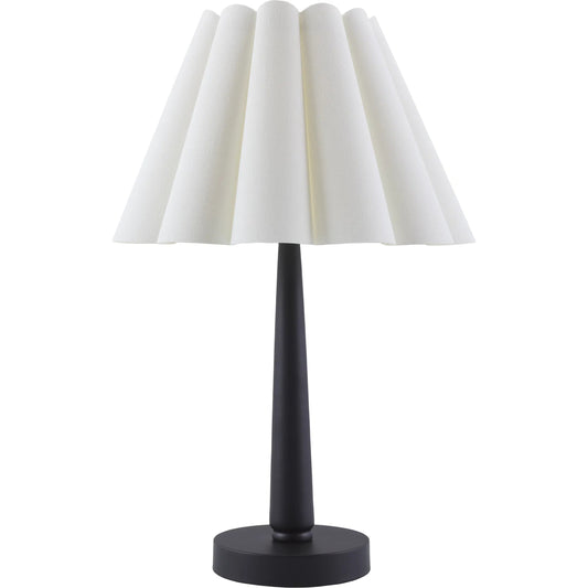 Leynar Accent Table Lamp by Livabliss. Made from iron, linen, polystyrene in a unique style.