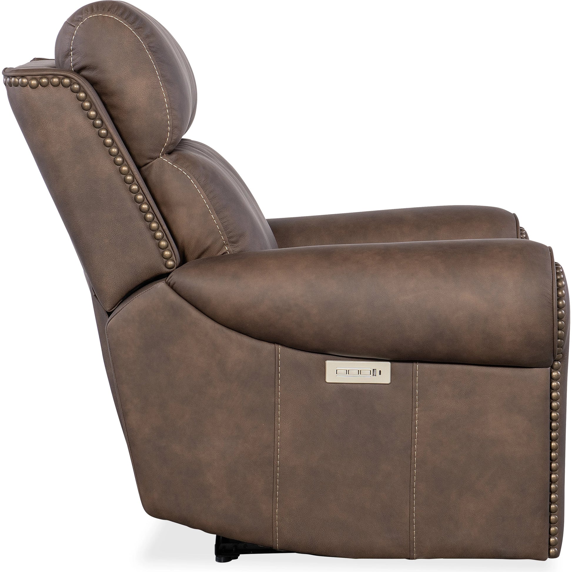 Duncan Power Recliner by Hooker Furniture. Made from unique in a traditional style.