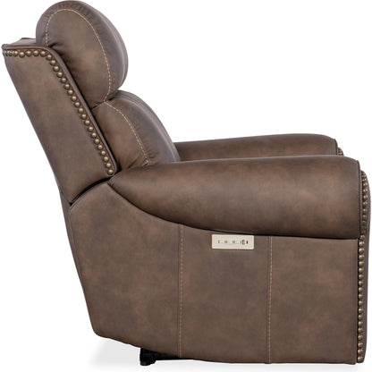 Duncan Power Recliner by Hooker Furniture. Made from unique in a traditional style.