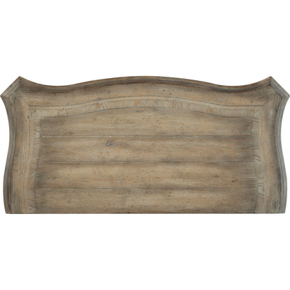 Castella Bachelors Chest by Hooker Furniture in antique slate. Made from pecan, quartered walnut, quartered black walnut, quartered ash, maple veneers, cedar drawer bottom, felt panel, outlet in a traditional style.