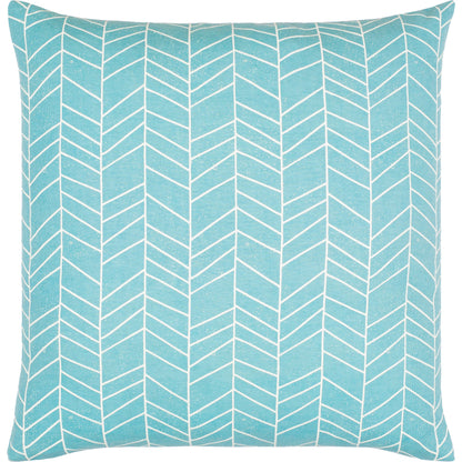 Lachen Pillow - 18158 by Surya. Made from 100% cotton in a modern style.
