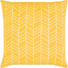 Saffron, Cream / Down Feather / 18" x 18"