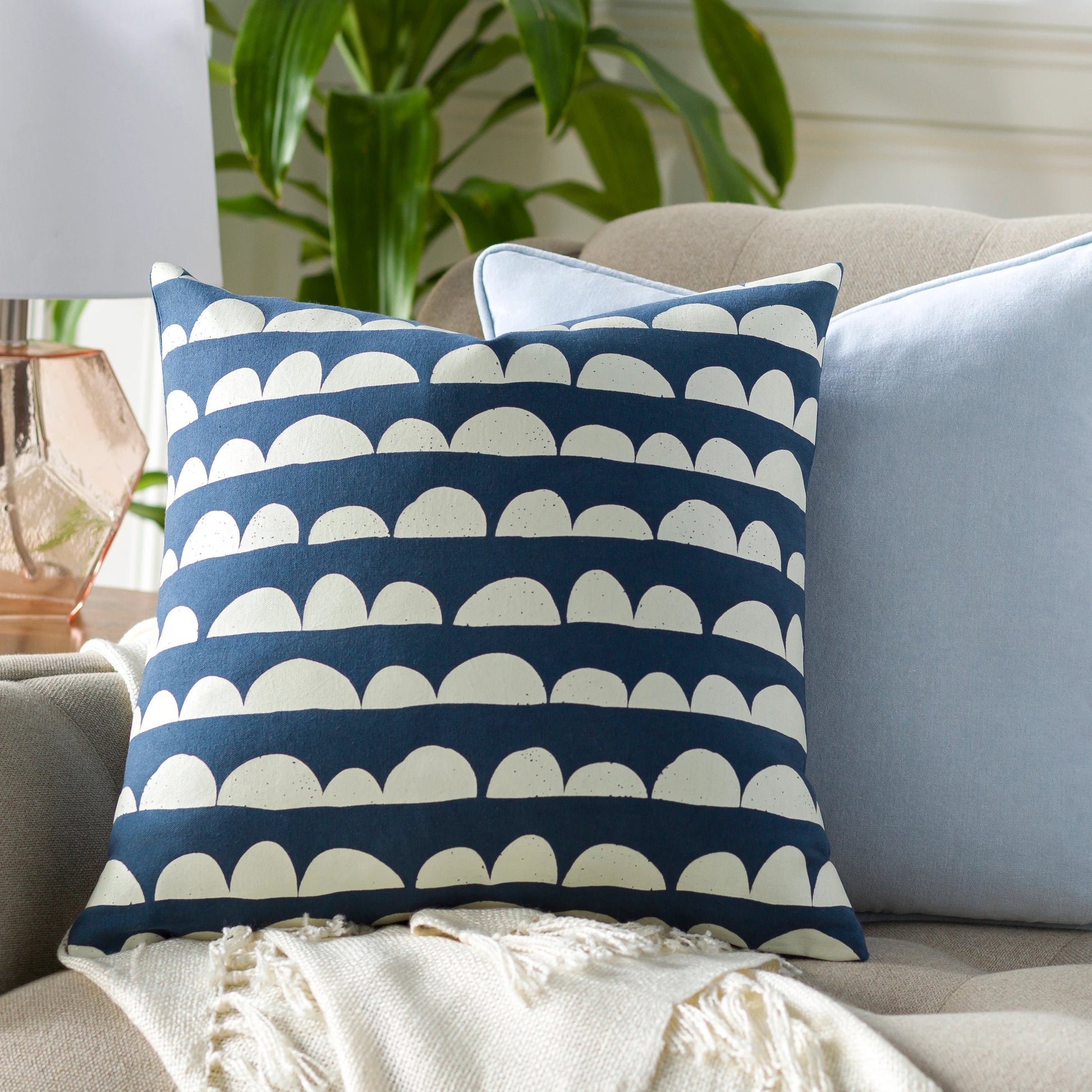 Lachen Pillow - 32244 by Surya. Made from 100% cotton in a modern style.