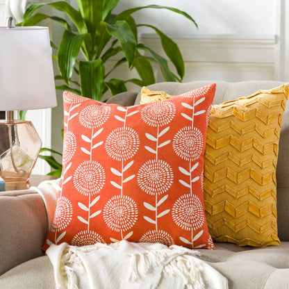 Lachen Pillow - 10578 by Surya. Made from 100% cotton in a unique style.