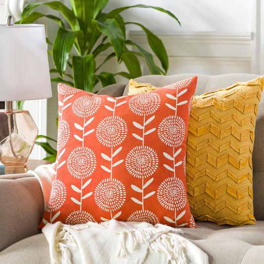 Lachen Pillow - 10578 by Surya. Made from 100% cotton in a unique style.