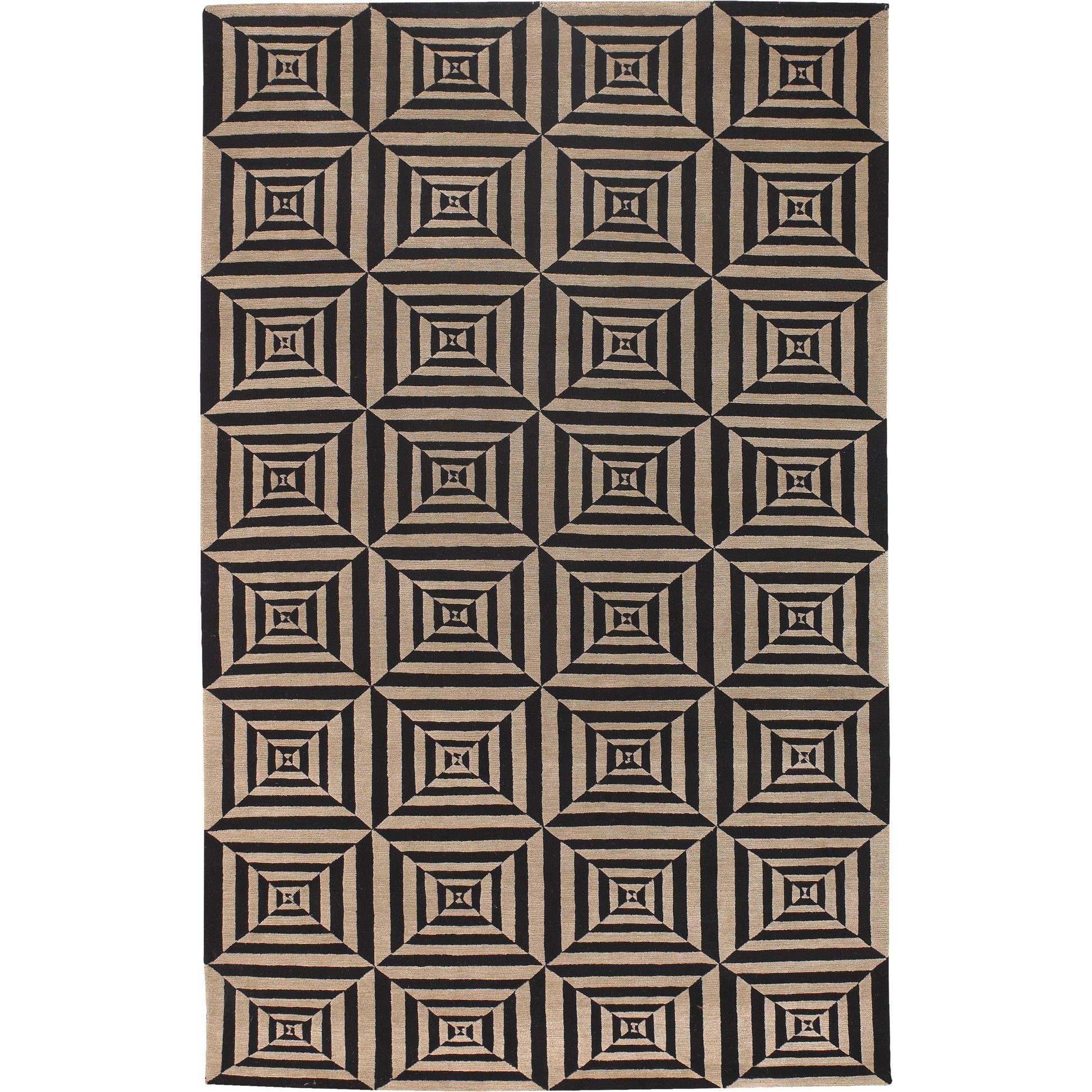 Lhotse Rug - 89 by Surya. Made from 100% hand carded new zealand wool in a unique style.