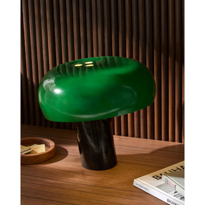 Loches Accent Table Lamp by Livabliss in polished. Made from marble, metal in a eclectic & global style.