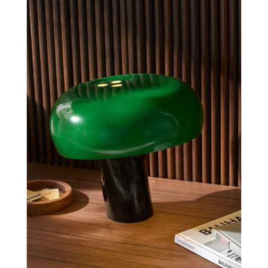 Loches Accent Table Lamp by Livabliss in polished. Made from marble, metal in a unique style.
