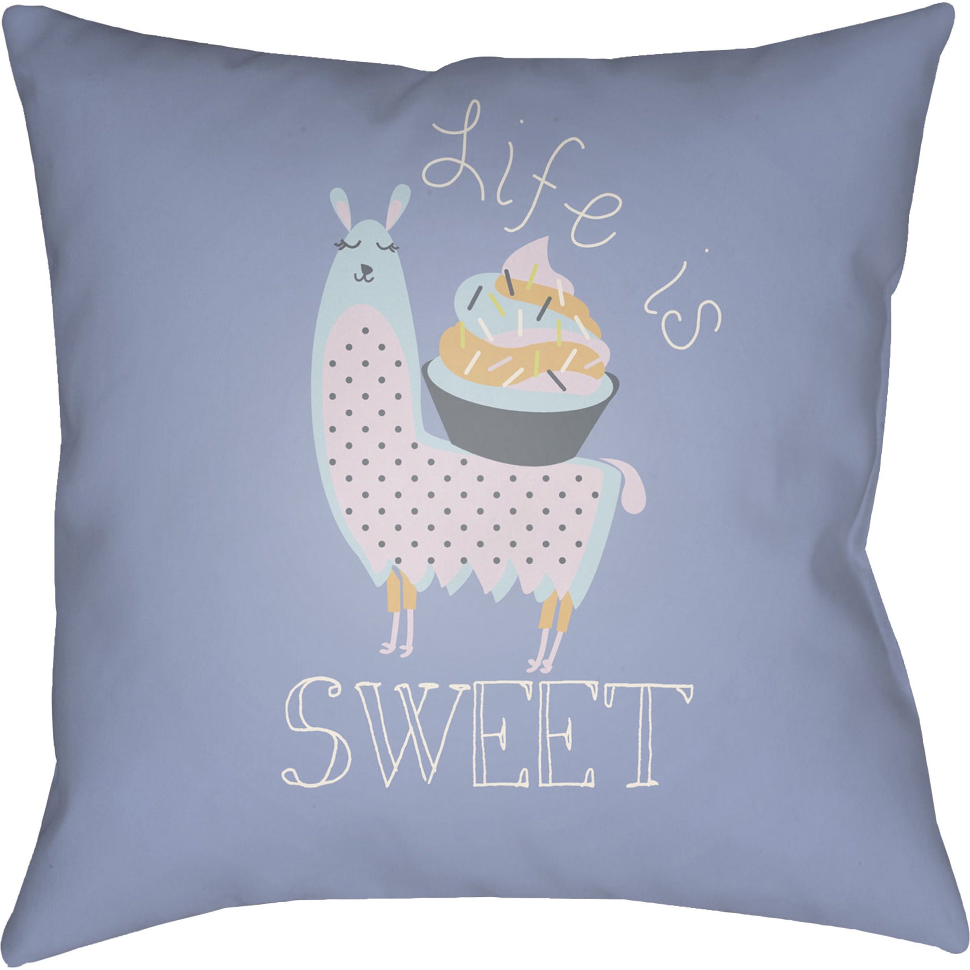 Littles Pillow - 6190 by Livabliss. Made from front: 100% polyester, back: 100% polyester in a eclectic & global style.