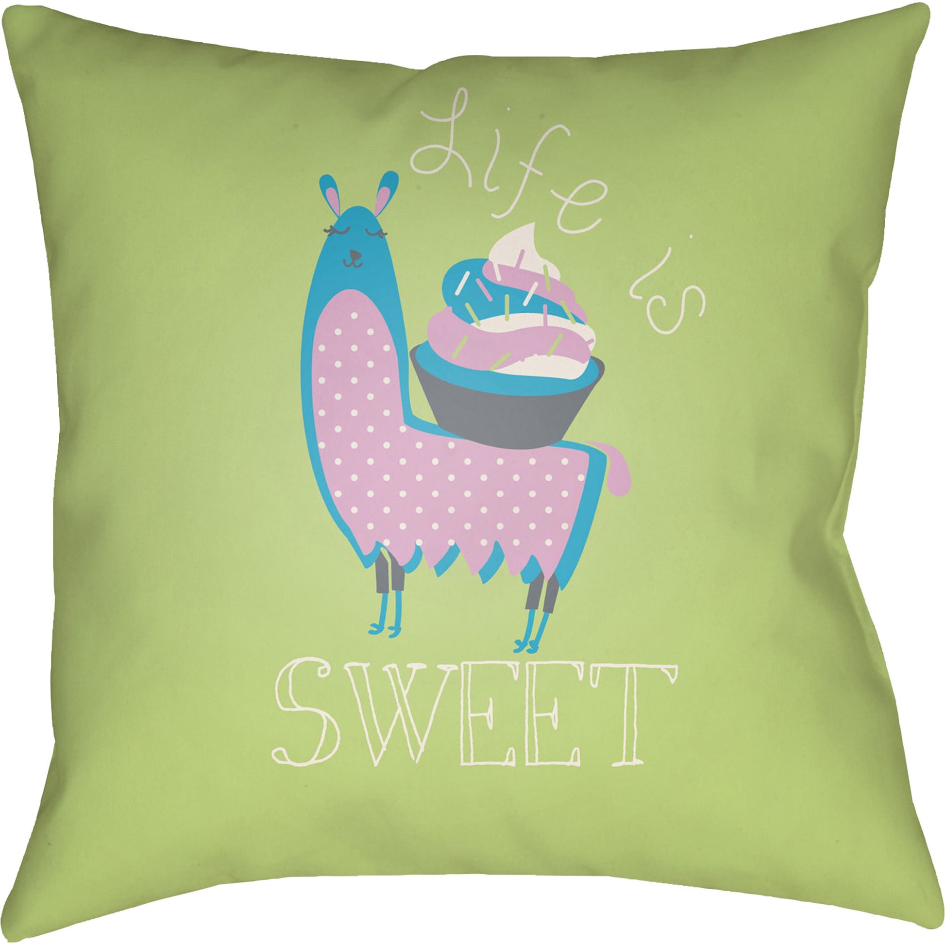 Littles Pillow - 6190 by Livabliss. Made from front: 100% polyester, back: 100% polyester in a eclectic & global style.