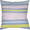 Lilac, Bright Blue, Aqua, Bright Yellow / 18" x 18"