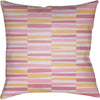 Pale Pink, Lilac, Bright Yellow, Bright Pink / 18" x 18"
